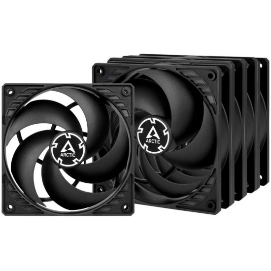 ARCTIC F12 PWM  Pack of 5pcs - best performance/noise Case Fan - 120mm black