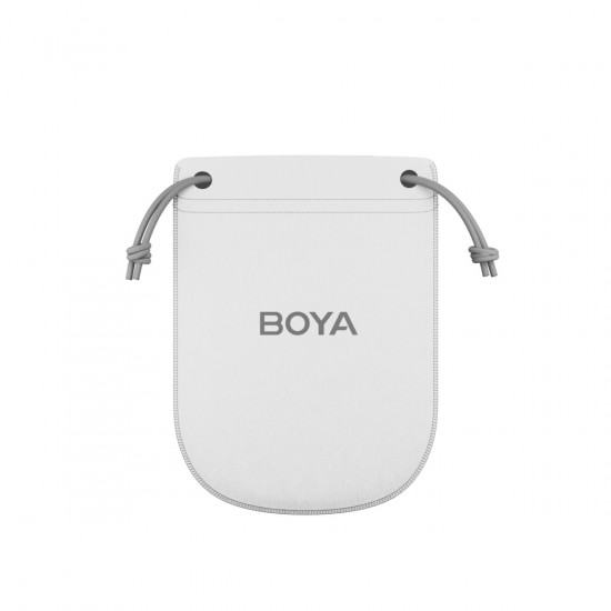 BOYAMIC 2-01 Wireless HD 2xLavalier Microphone USB-C Camera 2x RXs 32bit Float Onboard Rec 300m 15h