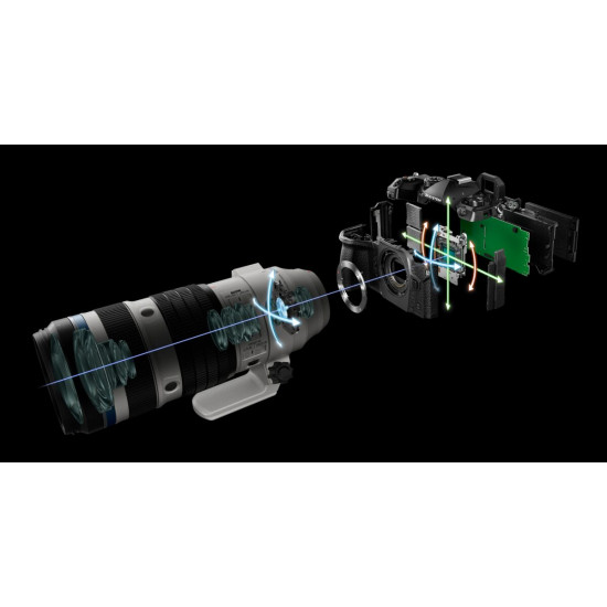 Olympus OM System M.Zuiko Digital ED 50-200mm F2.8 IS PRO incl. Lens hood and Lens case