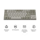 Keychron C1 Pro (C1PX-M3) QMK/VIA Mechanical Brown Sw. - 8K Polling Rate Hot Swap. 80% US Retro RGB