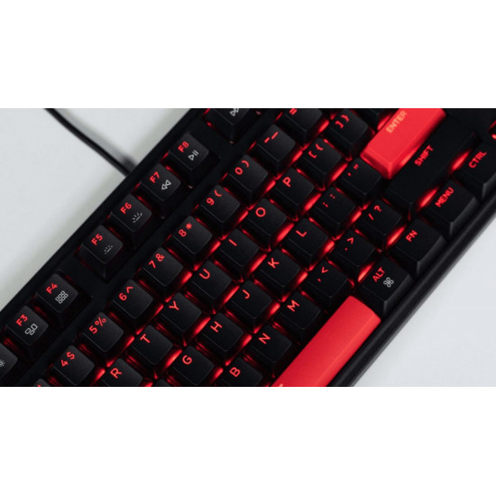 Keychron C3 Pro (C3P-H1) RGB QMK/VIA Mechanical Red Switch - Hot Swappable 80% US Layout
