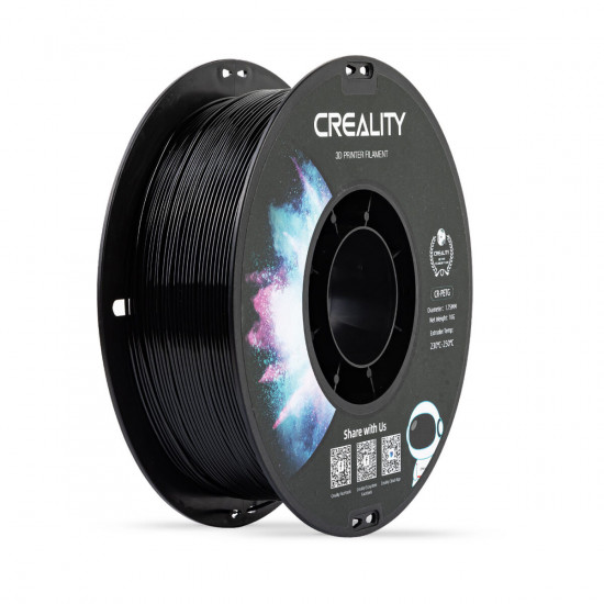 Creality CR-PETG Value Pack 4kg - 4x Black 3D Printer Filament