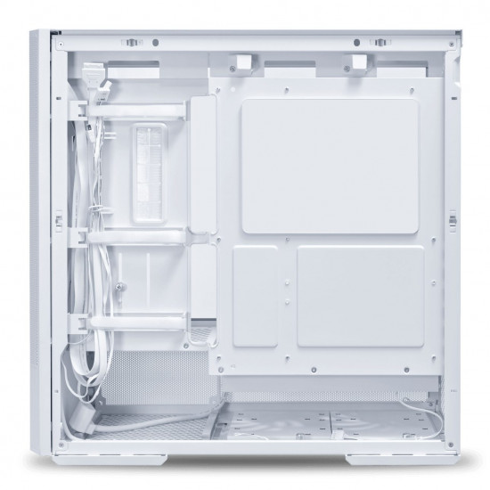 Lian Li LANCOOL 207 White - ATX PC Case (4 FANS) 2 x front 140 ARGB PWM & 2  bottom 120 PWM reverse
