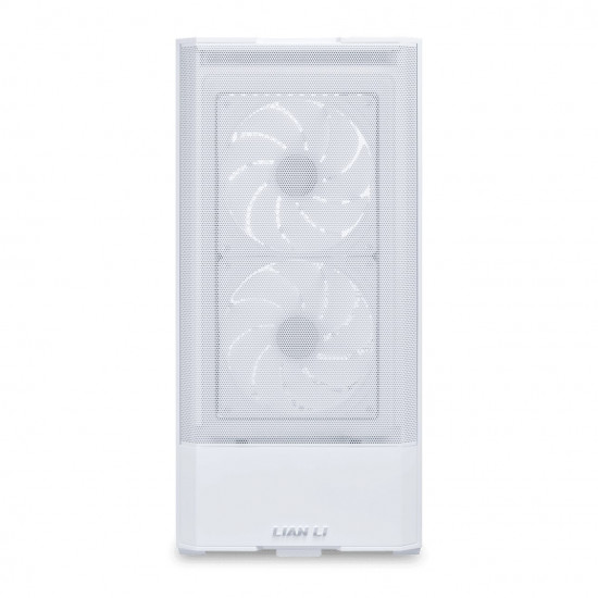 Lian Li LANCOOL 207 White - ATX PC Case (4 FANS) 2 x front 140 ARGB PWM & 2  bottom 120 PWM reverse