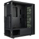 Kolink Observatory HF Glass Core Midi Tower Case - Black No Fans
