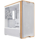 Lian Li LANCOOL 217 White - Wood Accent - ATX PC Case (5 FANS) 2 x 170mm, 1 x 140mm  2 x 120mm PWM
