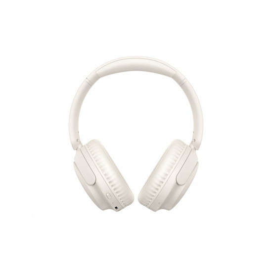 QCY H2S Lite Headphones White - Type-C & Bluetooth Clear Call ENC iOS/Android 60hours 10m 40mm
