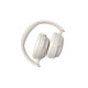 QCY H2S Lite Headphones White - Type-C & Bluetooth Clear Call ENC iOS/Android 60hours 10m 40mm