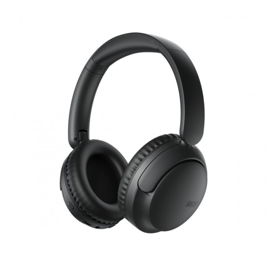 QCY H2S Lite Headphones Black - Type-C & Bluetooth Clear Call ENC iOS/Android 60hours 10m 40mm