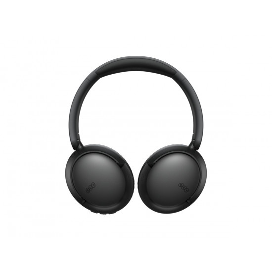 QCY H2S Lite Headphones Black - Type-C & Bluetooth Clear Call ENC iOS/Android 60hours 10m 40mm
