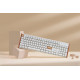 Keychron K10 HE (K10H-Q1) Special Wood Edition White Wireless Magnetic Hall Effect RGB 100% US