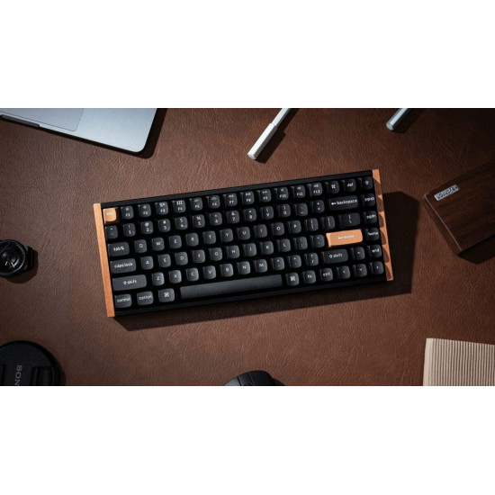 Keychron K2 HE (K2H-F1) Wireless Magnetic Hall Effect RGB Keyboard 75% US Lay. Special Wood Edition