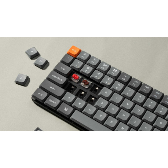 Keychron K3 Max (K3M-H3) QMK/VIA Wireless Custom Mechanical Keyboard-Brown Switch Hot-Swap 75% US