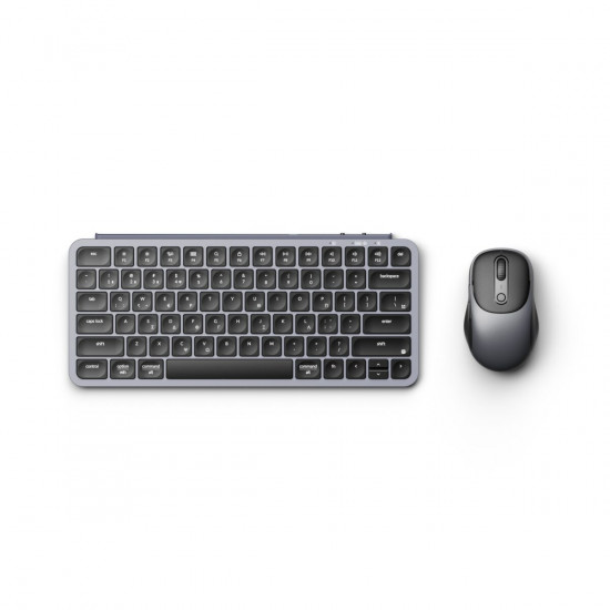 Keychron B1 Pro Combo (KCBD3-GR) Ultraslim Wireless Keyboard and Mouse 75% GR - Space Grey