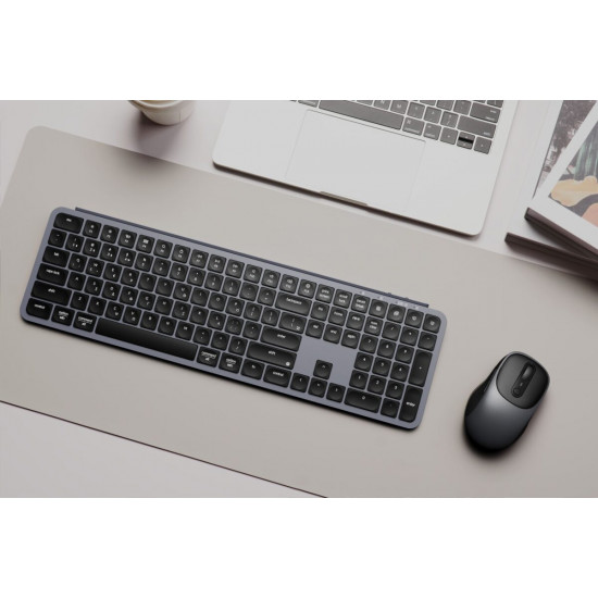 Keychron B6 Pro (B6P-K1-GR) Ultraslim Wireless BT Keyboard ZMK Online customization - Gray 100% GR