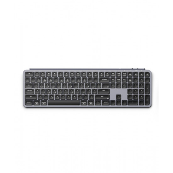 Keychron B6 Pro (B6P-K1-GR) Ultraslim Wireless BT Keyboard ZMK Online customization - Gray 100% GR