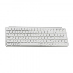 Keychron B2 Pro (B2P-K8) Ultraslim Mini Wireless BT Keyboard ZMK Online customize White 96% US Lay