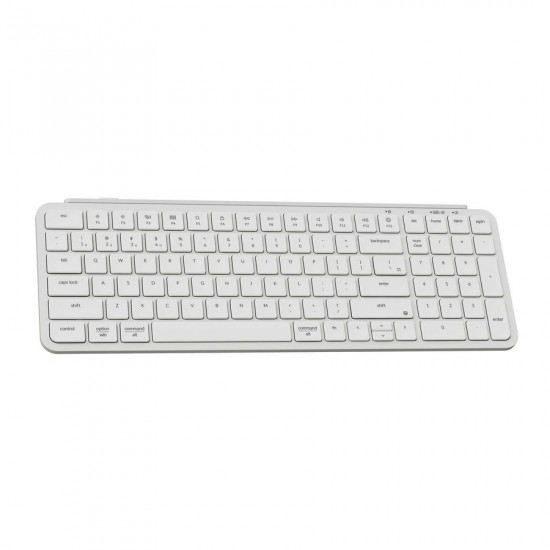 Keychron B2 Pro (B2P-K8) Ultraslim Mini Wireless BT Keyboard ZMK Online customize White 96% US Lay
