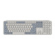 Keychron B6 Pro (B6P-K11) Ultraslim Wireless Keyboard ZMK Online customization - Retro Blue 100% US