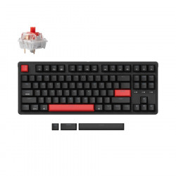 Keychron C3 Pro (C3P-H1) RGB QMK/VIA Mechanical Red Switch - Hot Swappable 80% US Layout