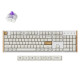 Keychron K10 HE (K10H-Q1) Special Wood Edition White Wireless Magnetic Hall Effect RGB 100% US