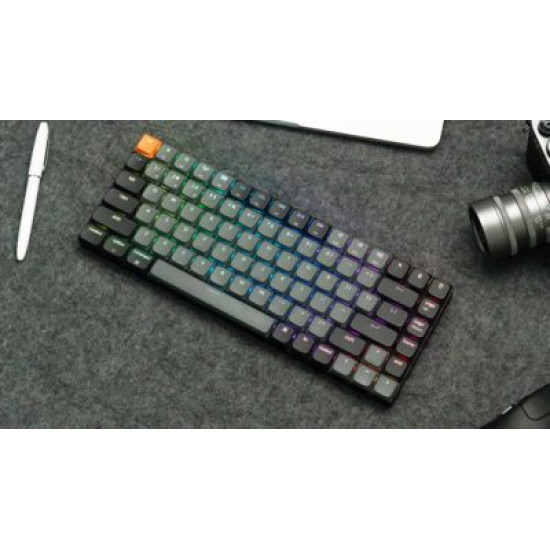 Keychron K3 V3 (K3X-B1) QMK Wireless Mechanical Keyboard Red Switch RGB 75% US Layout