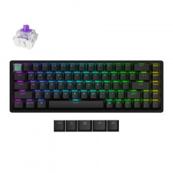 Keychron K6 HE (K6H-J1) Shine-Through Wireless Magnetic Hall Effect RGB Keyboard 65% US Layout