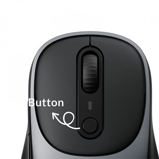 Keychron BM24 (BM24-C61) Wireless Mouse 1K Polling Rate Metal Gray