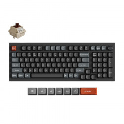 Keychron V5 Ultra (V5U-D3) QMK/VIA 8K Wireless Custom Mechanical Keyboard Brown Switch RGB 96% US