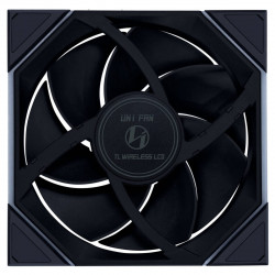 Lian Li UNI FAN TL-LCD Wireless 140 Black (1pc) Case Fan - No Controller Included