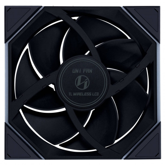 Lian Li UNI FAN TL-LCD Wireless 140 Black (1pc) Case Fan - No Controller Included