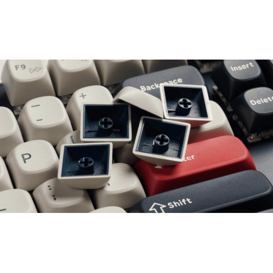 Keychron J5 (KJ5-H1Z) QMK Wireless Mechanical Keyboard Red Switch Hot-Swap RGB 100% US Dark Blue