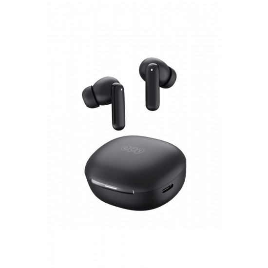 QCY Melobuds N30 (HT16) ANC Black - SBC/AAC IPX4 TWS Earbuds w. Natural Transparency Mode & A.I. ENC