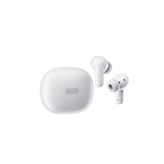 QCY Melobuds N30 (HT16) ANC White - SBC/AAC IPX4 TWS Earbuds w. Natural Transparency Mode  A.I. ENC