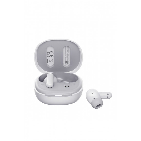 QCY Melobuds N30 (HT16) ANC White - SBC/AAC IPX4 TWS Earbuds w. Natural Transparency Mode  A.I. ENC