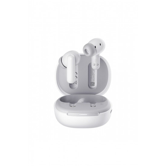 QCY Melobuds N30 (HT16) ANC White - SBC/AAC IPX4 TWS Earbuds w. Natural Transparency Mode & A.I. ENC