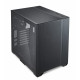 Lian Li O11 AIR MINI Black PC Case ATX / M-ATX with 3 standard Fans (front 120mmx2, rear 120mmx1) Me