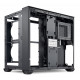 Lian Li O11 AIR MINI Black PC Case ATX / M-ATX with 3 standard Fans (front 120mmx2, rear 120mmx1) Me
