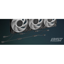 Arctic P12 Pro A-RGB - 3 Pack  - PWM 120mm Case Fan Value Pack - max 3000 RPM - PWM regulated