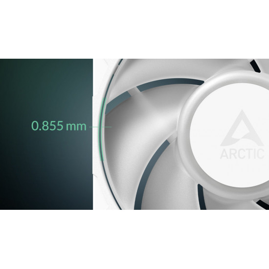Arctic P14 Pro A-RGB (White) - PWM 140mm Case Fan - fluid dynamic bearing - max 2500 RPM - PWM regul