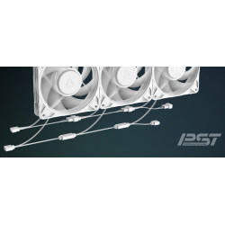 Arctic P14 Pro A-RGB (White) - 3 Pack - PWM 140mm Case Fan Value Pack - max 2500 RPM - PWM regulated