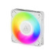Arctic P14 Pro A-RGB (White) - PWM 140mm Case Fan - fluid dynamic bearing - max 2500 RPM - PWM regul