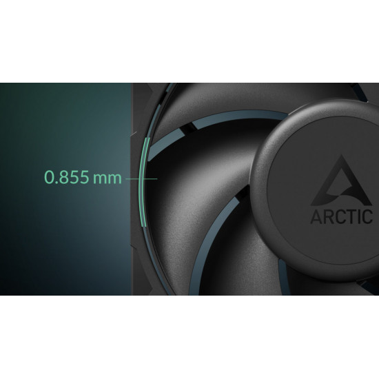 Arctic P12 Pro PST CO - PWM 120mm Case Fan - Dual ball bearing - max 3000 RPM - PWM regulated