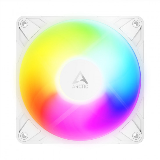 ARCTIC P12 Pro REVERSE A-RGB (White) - 120mm Case Fan with A-RGB -  fluid dynamic bearing -  3000 RP