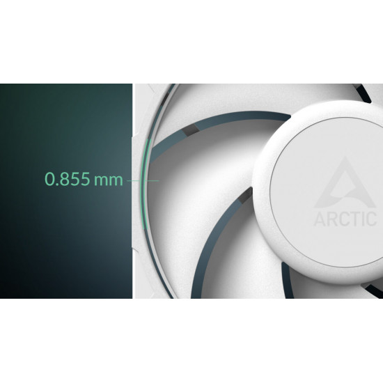 Arctic P14 Pro PST(White)- PWM 140mm Case Fan - fluid dynamic bearing - max 2500 RPM - PWM regulated