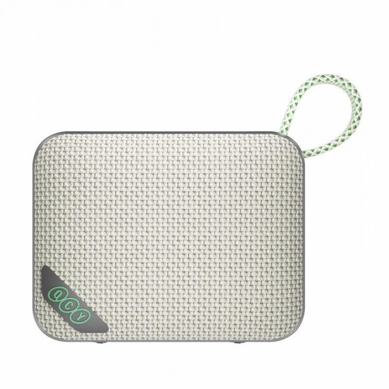 QCY SP2 Green Brown - Pocket Size IP67 RGB BT Speaker Deep Punch Bass TWS Stereo Subwoofer 17h