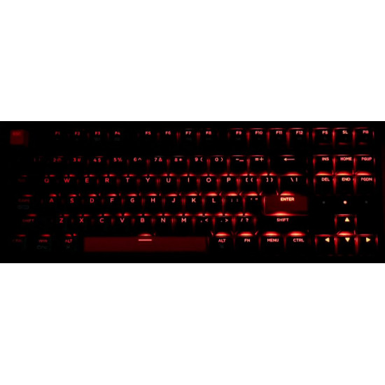 Keychron C3 Pro (C3P-H1) RGB QMK/VIA Mechanical Red Switch - Hot Swappable 80% US Layout