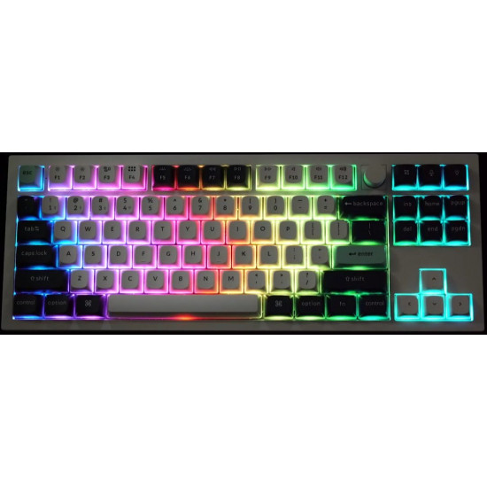 Keychron Q3 HE (Q3H-M1) QMK Wireless Custom Hall Effect Keyboard Purple Switch 80% US Layout