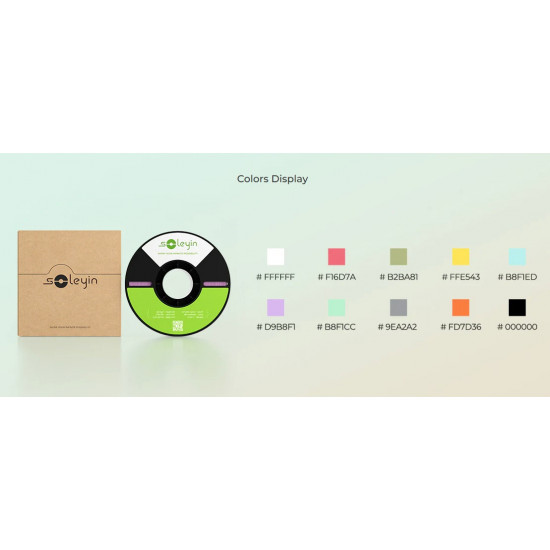 Creality Soleyin Ultra PLA Rose Hip (Rosehip) 3D Printer Filament  1 kg Spool,1.75 mm