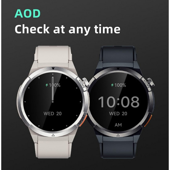 QCY Active GX Watch S12 Black 1,43